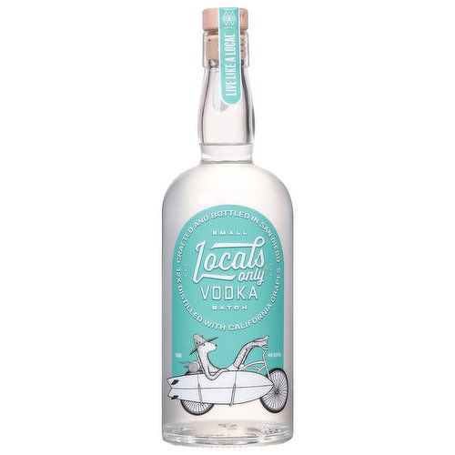 Locals Vodka, Small Batch