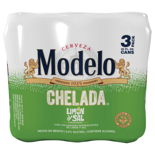 Modelo Chelada Limon Y Sal Beer Image 1 of 2