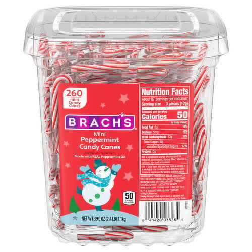 Brach's Peppermint Mini Candy Canes