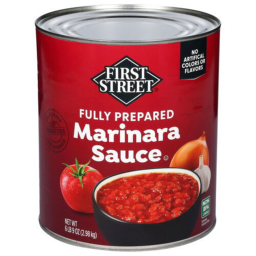First Street Fully Prepared Marinara Sauce