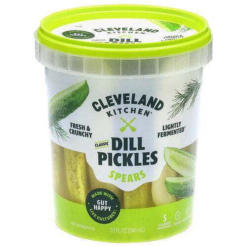 Cleveland Kitchen Classic Dill Pickles Spears