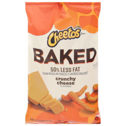 Cheetos Cheese Flavored Snacks, Crunchy Cheese, Baked