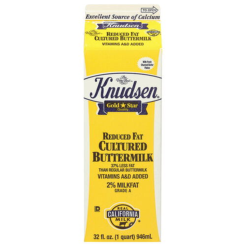 Knudsen Reduced Fat Cultured Buttermilk