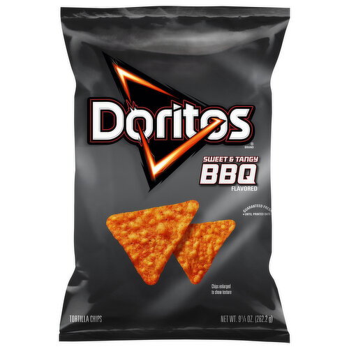 Doritos Sweet & Tangy BBQ Flavored Tortilla Chips
