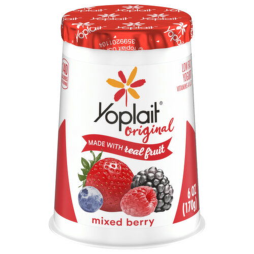 Yoplait Low Fat Mixed Berry Yogurt