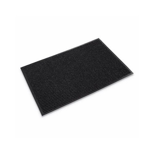 Charcoal Needle Ribbed Entry Mat 3x5