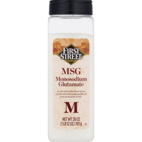 First Street MSG Monosodium Glutamate