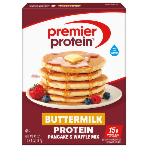 Premier Protein Protein Buttermilk Pancake & Waffle Mix