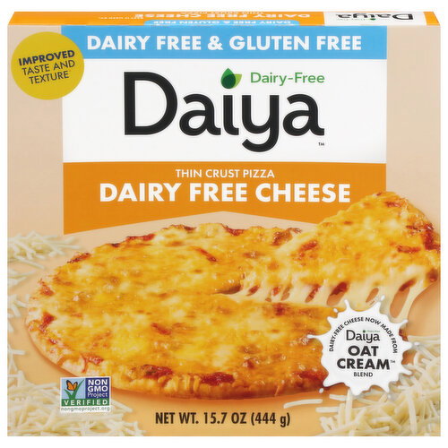Daiya Dairy Free & Gluten Free Thin Crust Cheese Pizza
