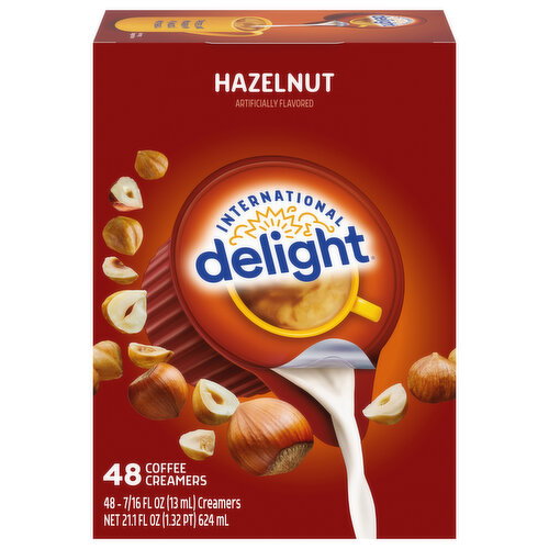 International Delight Hazelnut Coffee Creamer Singles