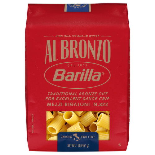 Barilla N.322 Mezzi Rigatoni