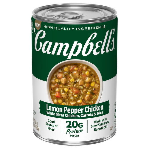 Campbell's Lemon Pepper Chicken Soup Image 1 of 6