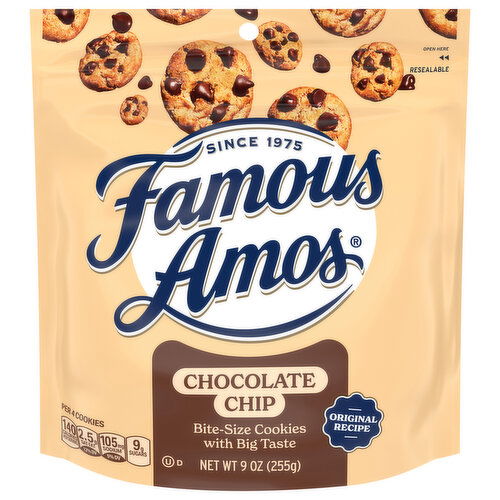Famous Amos Chocolate Chip Bite-Size Cookies