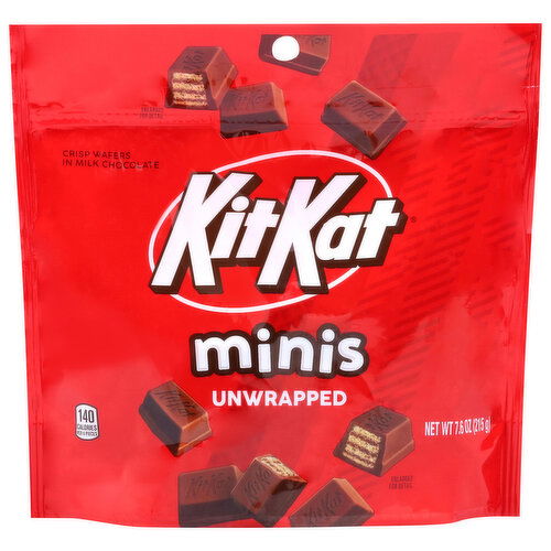 Kit Kat Unwrapped Minis Crisp Wafers in Milk Chocolate