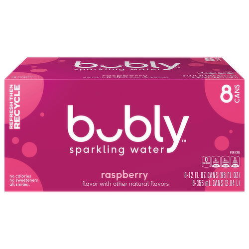 Bubly Raspberry Sparkling Water