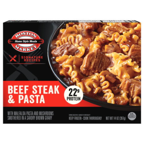 Boston Market Beef Steak & Pasta Image 1 of 6