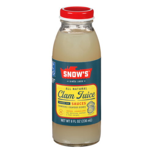 Snow's All Natural Clam Juice Image 1 of 6