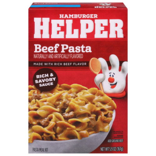 Hamburger Helper Beef Pasta, Rich Savory Sauce