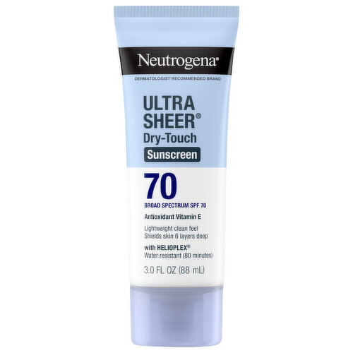 Neutrogena Dry-Touch Broad Spectrum SPF 70 Sunscreen