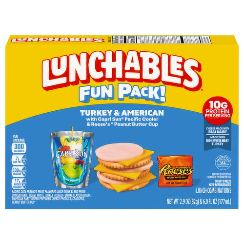 Lunchables Turkey and American Lunch Combinations Fun Pack! Image 1 of 6