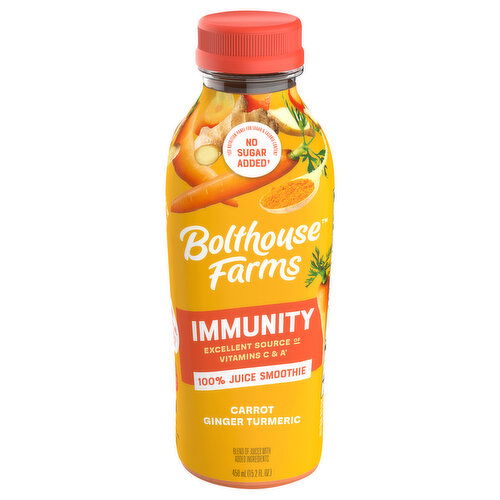 Bolthouse Farms 100% Juice Smoothie, Carrot Ginger Turmeric