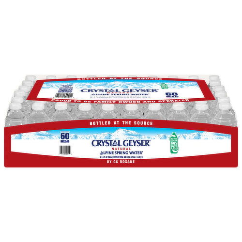 Crystal Geyser Natural Alpine Spring Water