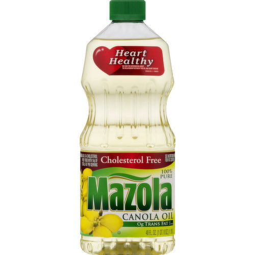 Mazola Canola Oil, Cholesterol Free