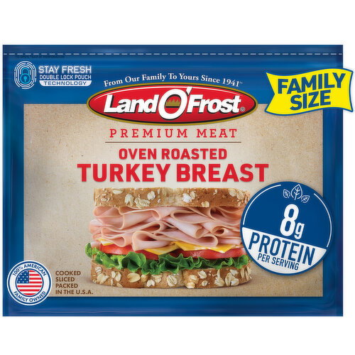 Land O'Frost Oven Roasted Turkey Breast Image 1 of 10