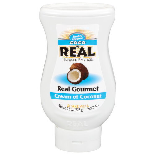 Real Infused Exotics Real Gourmet Cocoa Cream of Coconut