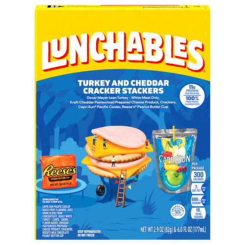 Lunchables Turkey and Cheddar Cracker Stackers