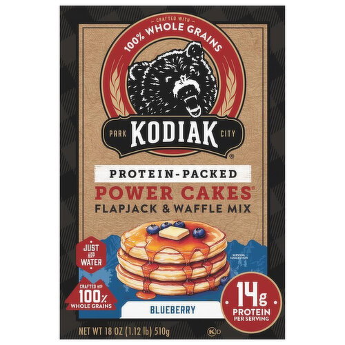 Kodiak Pancake Mix Power Cake Blueberry