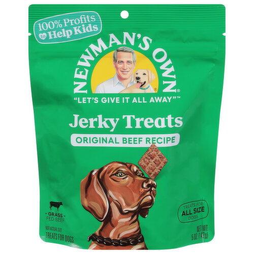 Newmans Own Jerky Treats Beef Original Recipe Image 1 of 5