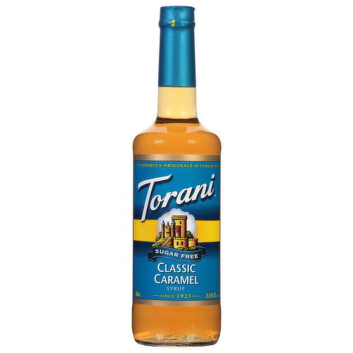 Torani Syrup, Sugar Free, Classic Caramel