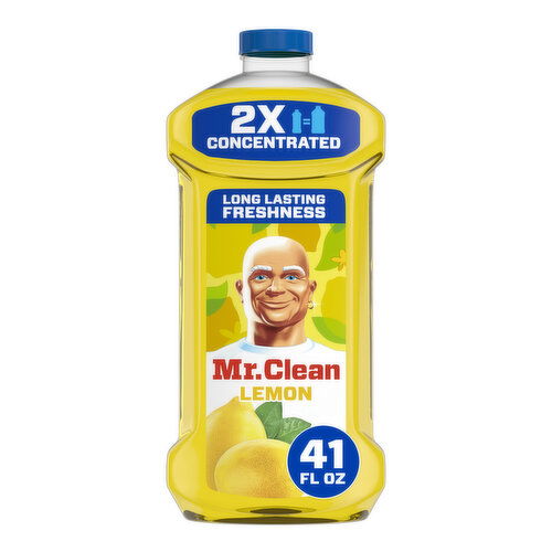 Mr. Clean All Purpose Cleaner, Cleaning Liquid, Lemon