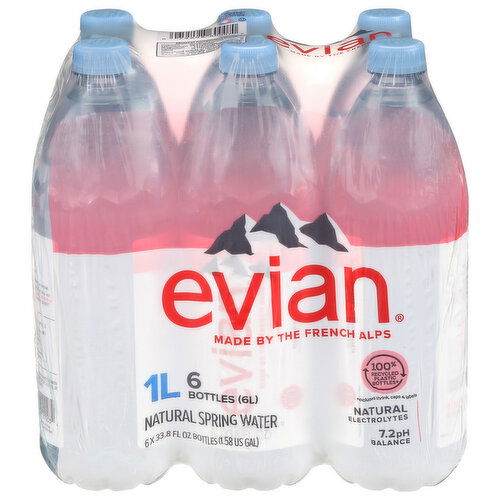 Evian Natural Spring Water