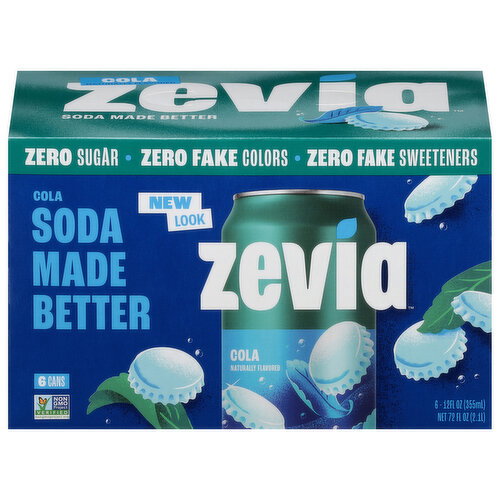 Zevia 6pk Cola
