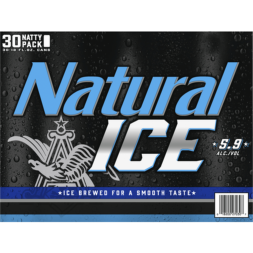 Natural Ice Beer Can 30/12 oz