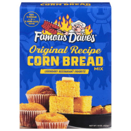 Famous Dave's Corn Bread Mix, Original Recipe