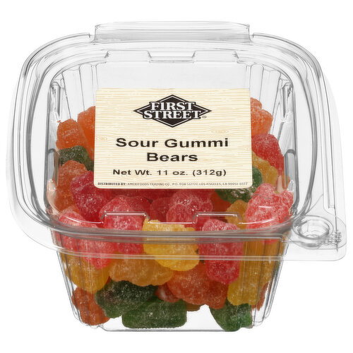 First Street Sour Gummi Bears
