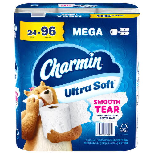Charmin Mega Roll Soft Bath Tissue