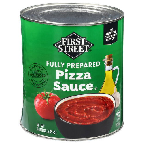 First Street Fully Prepared Pizza Sauce Image 1 of 6