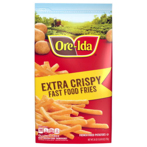 Ore-Ida Fries, Fast Food, Extra Crispy