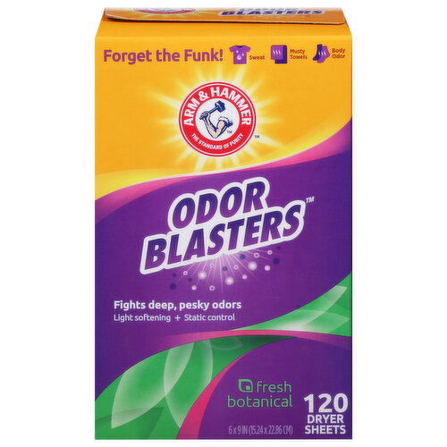 Arm & Hammer Dryer Sheets Fresh Botanical
