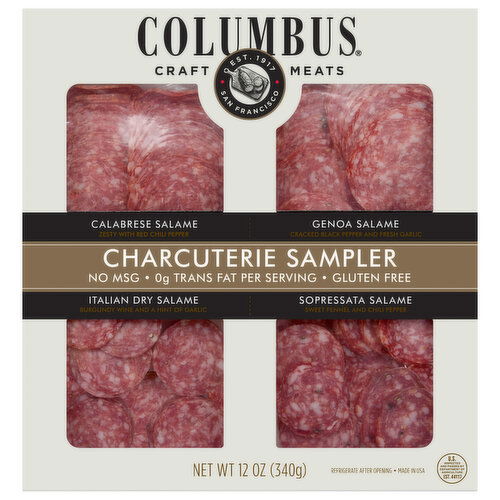 Columbus Assorted Charcuterie Sampler