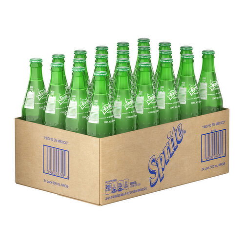 Sprite de Mexico Lemon-Lime Soda Glass Bottles