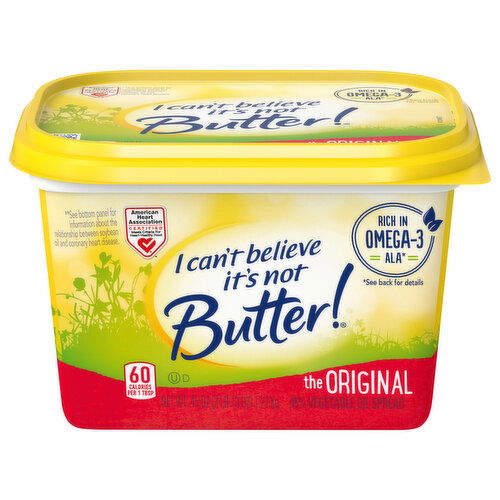 I Can't Believe It's Not Butter! The Original Vegetable Oil Spread