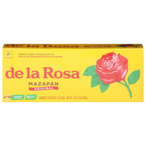 De La Rosa Marzipan Style Original Peanut Candy Image 1 of 6
