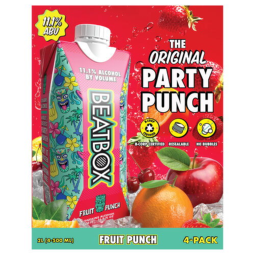 Beatbox Fruit Punch Malt Beverage