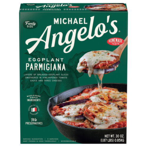 Michael Angelo's Eggplant Parmigiana Family Size