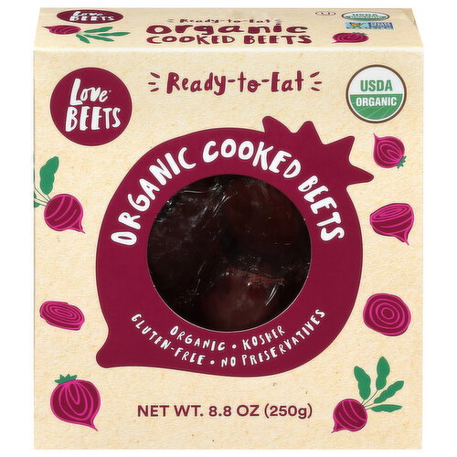 Love Beets Organic Ready-to-Eat Cooked Beets Image 1 of 6